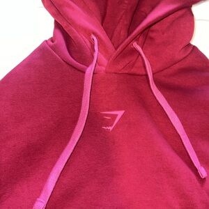 Gymshark berry pink hoodie sweatshirt